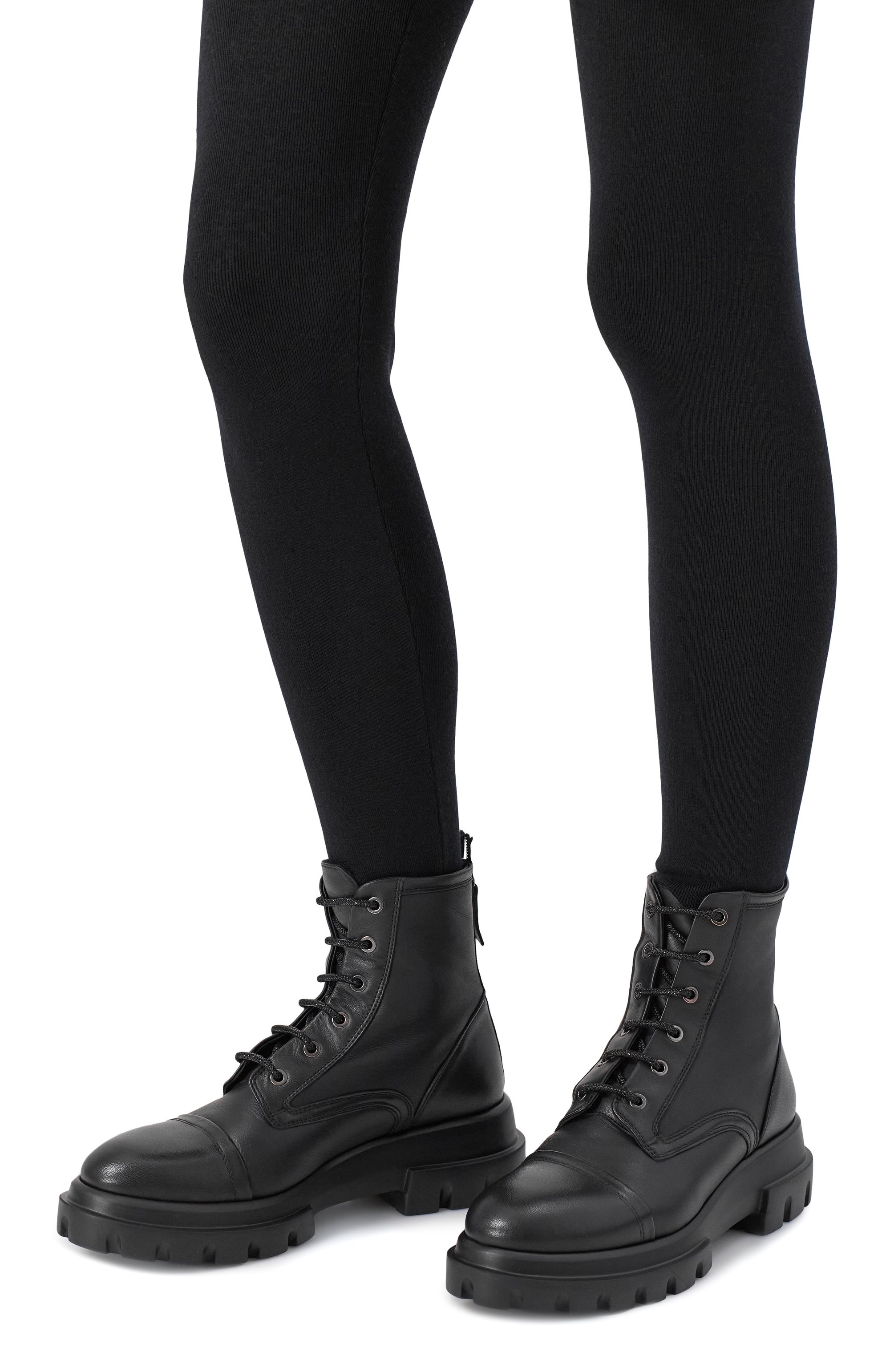 Кожаные ботинки marvina AGL, арт. D756597MG/K7514, фото 2