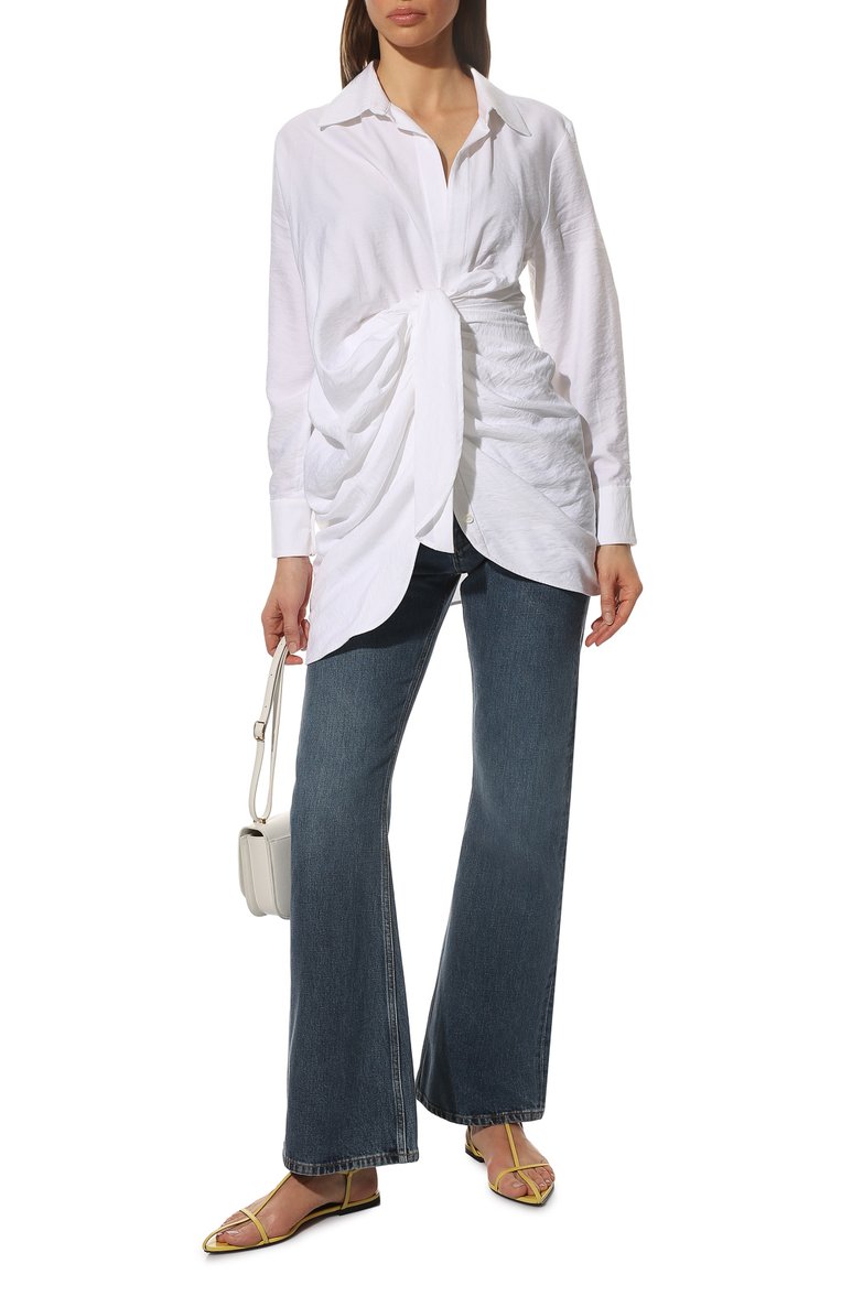 Кожаные сандалии JIL SANDER, арт. JS33110A-15074, фото 2