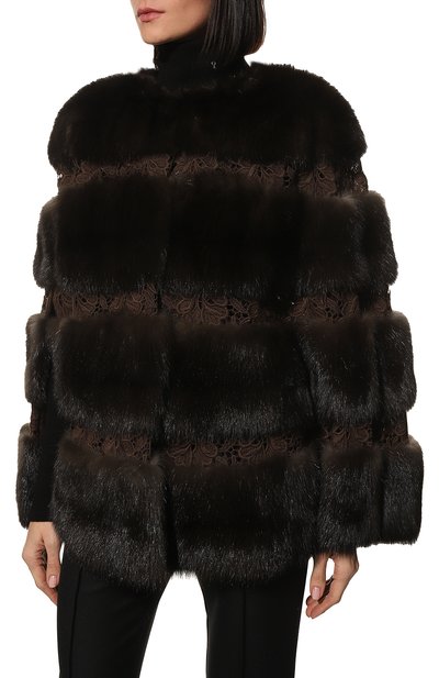 Шуба из меха соболя SABLEFUR, арт. 72212-sb-02, фото 3