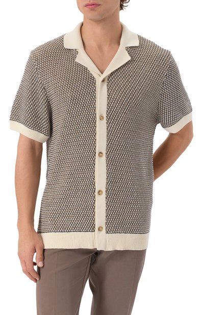 Хлопковая рубашка BOSS, арт. 50543163, фото 3