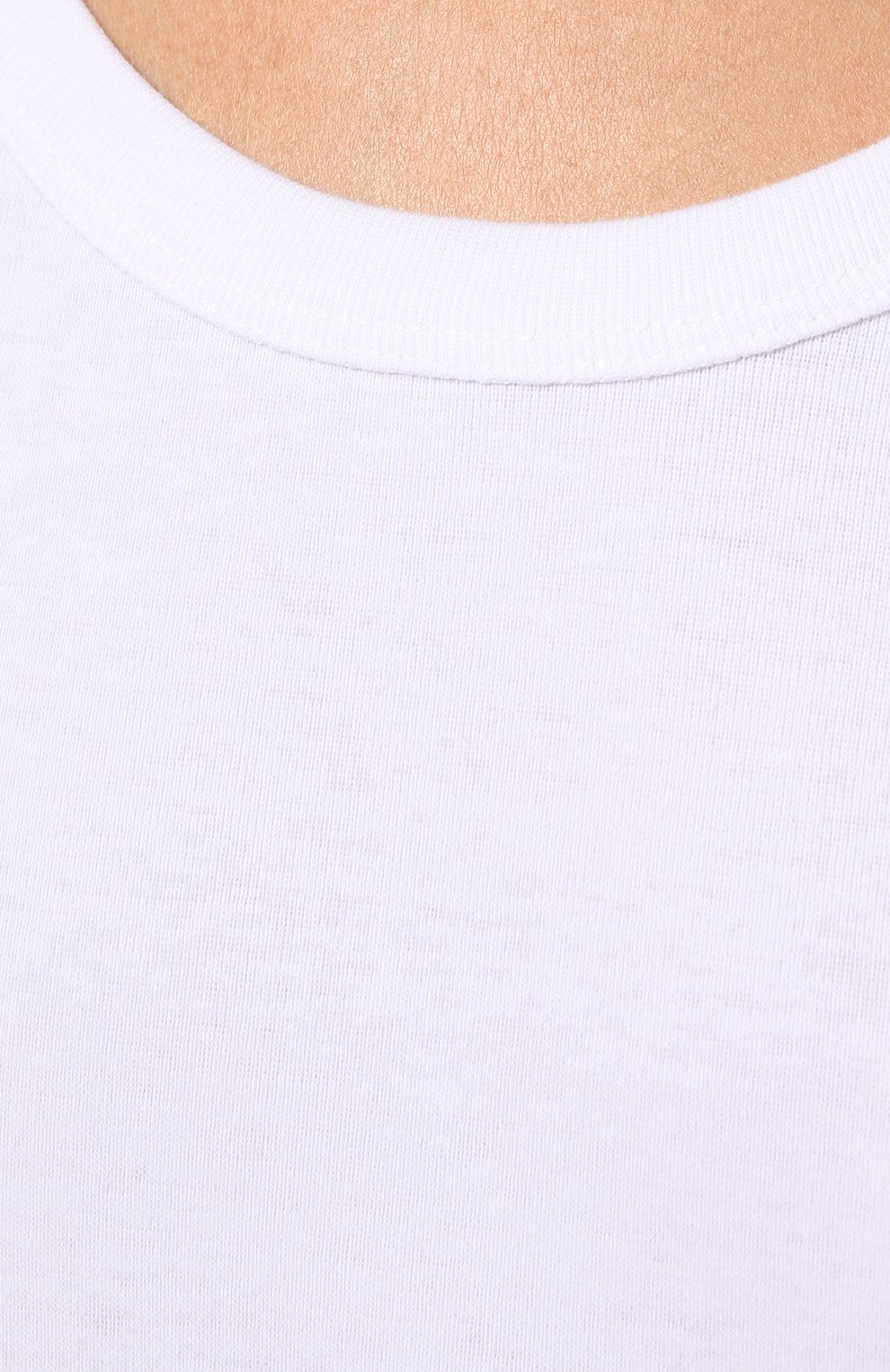 Хлопковая майка ANN DEMEULEMEESTER, арт. 2402-W-JT020-35-FA045-001, фото 5