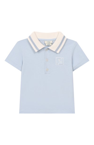 Хлопковое поло FENDI, арт. BMI268/7AJ