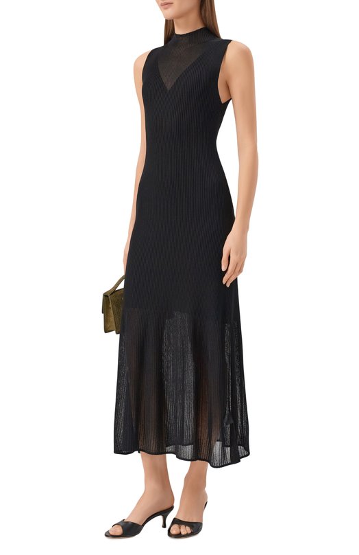 Платье из вискозы HUGO 50557767 Чёрный  50557767 Фото 2