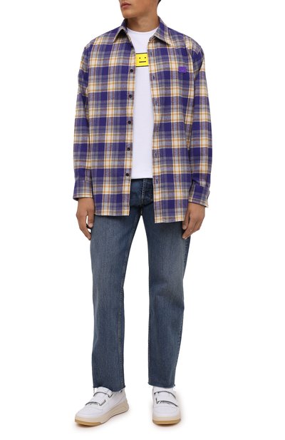 Кожаные кеды perey ACNE STUDIOS, арт. BD0111, фото 2