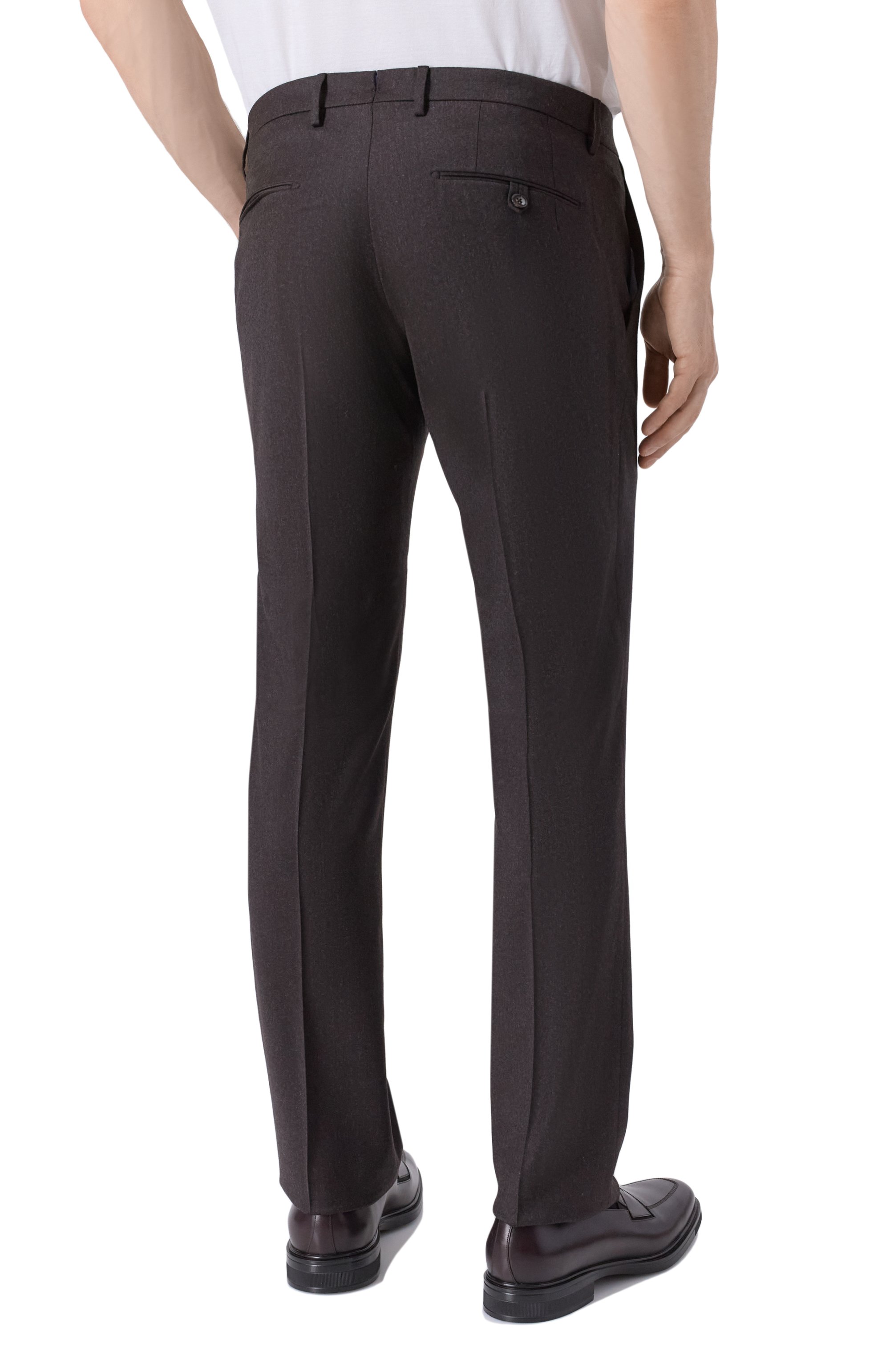 Брюки из шерсти и кашемира ANDREA CAMPAGNA, арт. SC/1 ALC/ZG1202X, фото 4