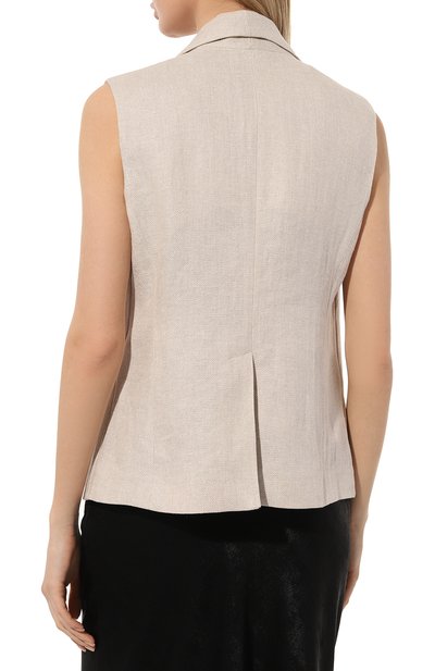 Льняной жилет ELEVENTY, арт. G80GILG02/TES0G092, фото 4