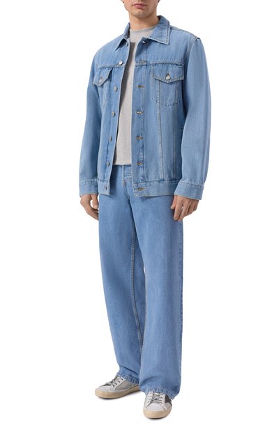 Хлопковая футболка JIL SANDER серого цвета по цене 17600 руб., арт. J47GC0001/JTN254_, фото 2 Хлопковая футболка JIL SANDER, арт. J47GC0001/JTN254_, фото 2