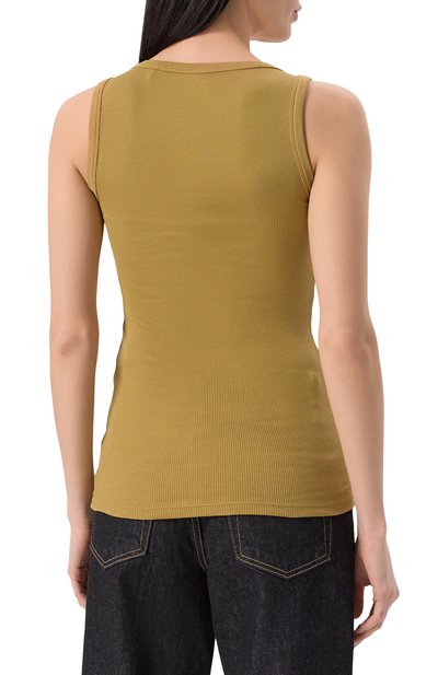 Хлопковая майка BOSS ORANGE, арт. 50504245, фото 4