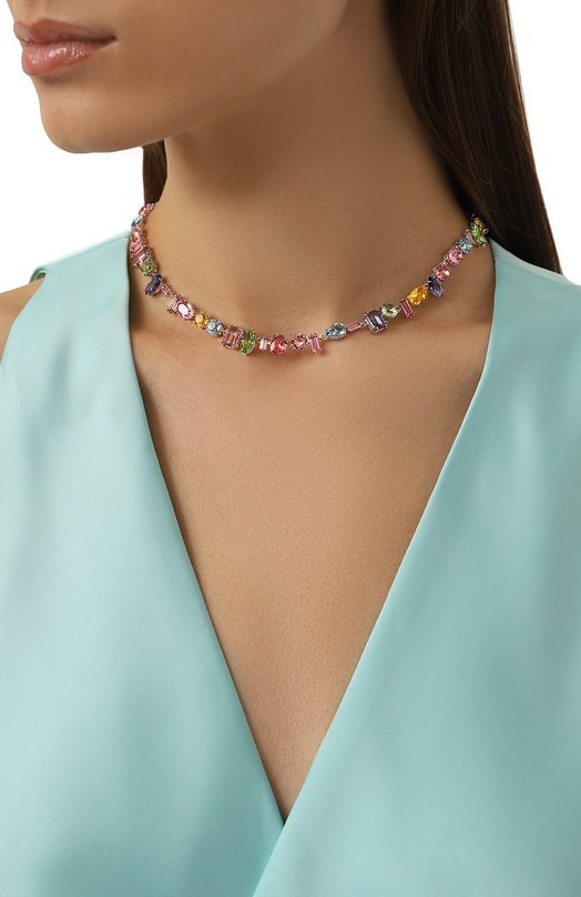 Колье Gema Swarovski 5656397 Разноцветный  5656397 Фото 2