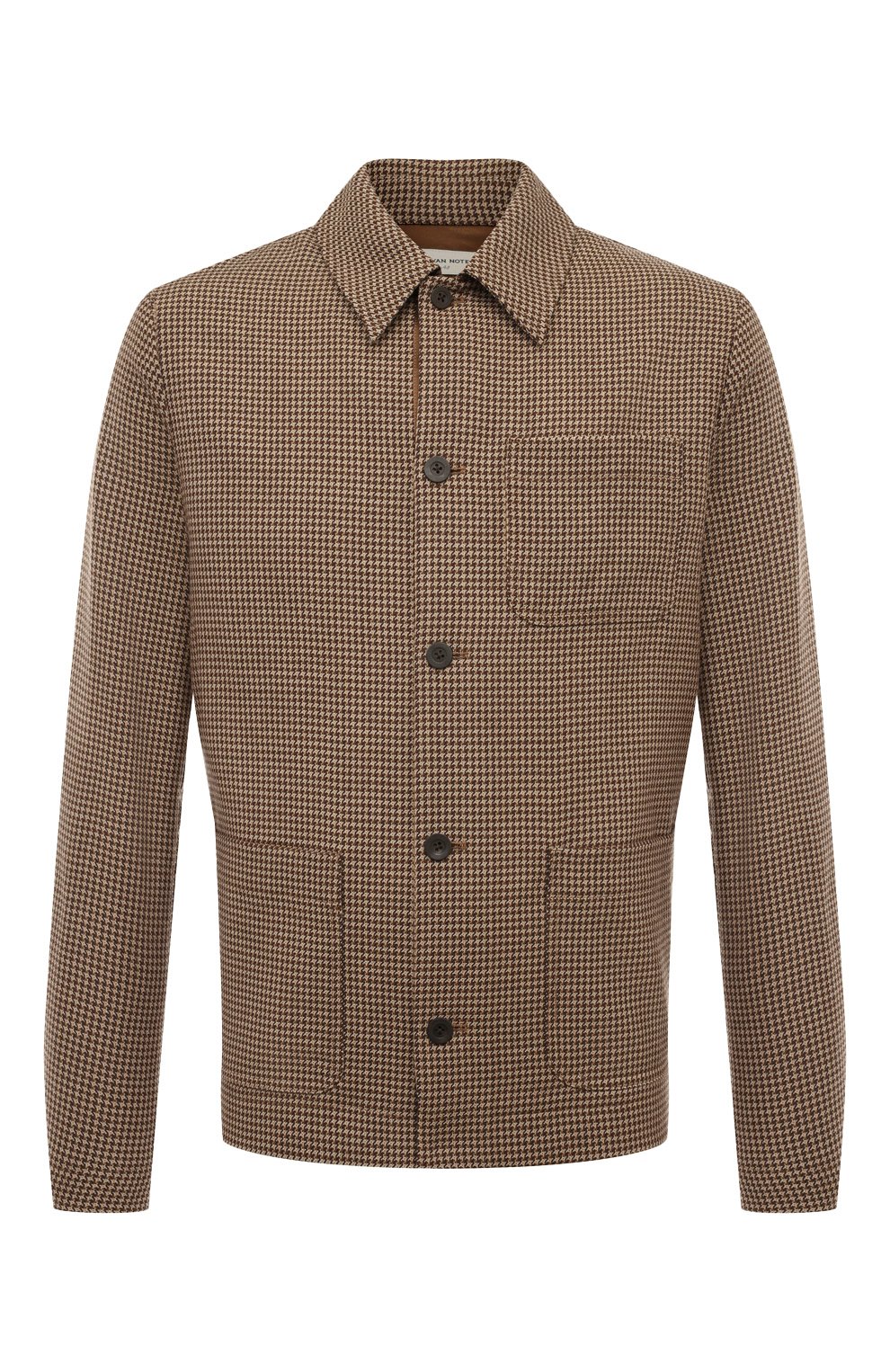 Шерстяная куртка-рубашка DRIES VAN NOTEN, арт. 242-020721-9106, фото 1