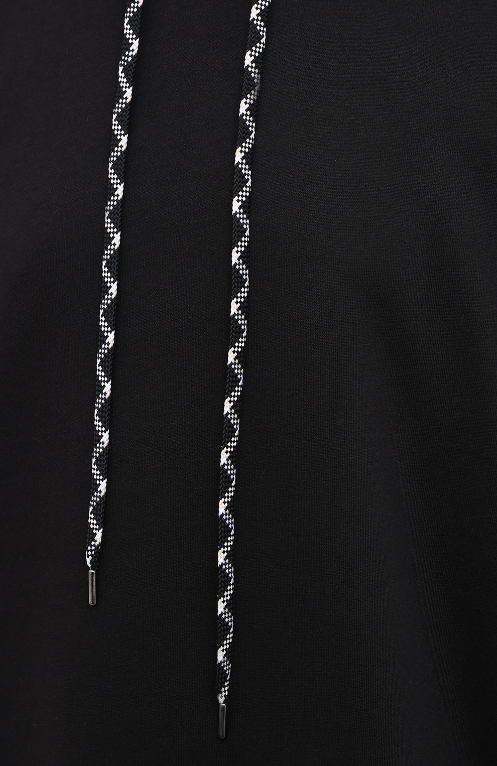 Хлопковое платье MONCLER черного цвета по цене 51200 руб., арт. F2-093-8I714-00-V8144, фото 5 Хлопковое платье MONCLER, арт. F2-093-8I714-00-V8144, фото 5