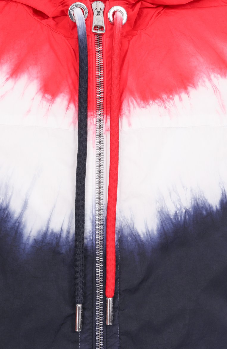 Мужская куртка saut MONCLER темно-синего цвета, арт. 1A703/53705 | Фото 6 (Рукава: Длинные; Материал подклада: Синтетический материал; Длина (верхняя одежда): Короткие; Материал внешний: Синтетический материал; Стили: Кэжуэл; Кросс-КТ: Легкие)