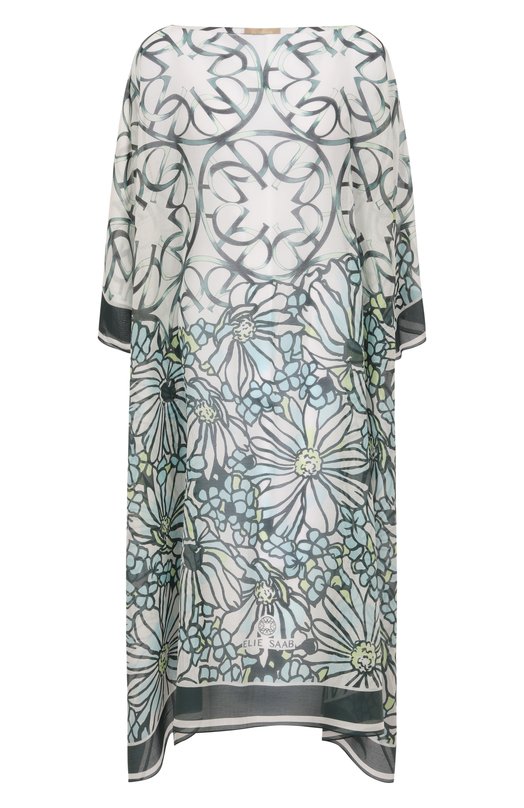фото Туника из хлопка и шелка elie saab