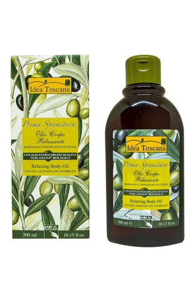Женского расслабляющее масло для тела из оливок и авокадо prima spremitura (300ml) IDEA TOSCANA, арт. 430109