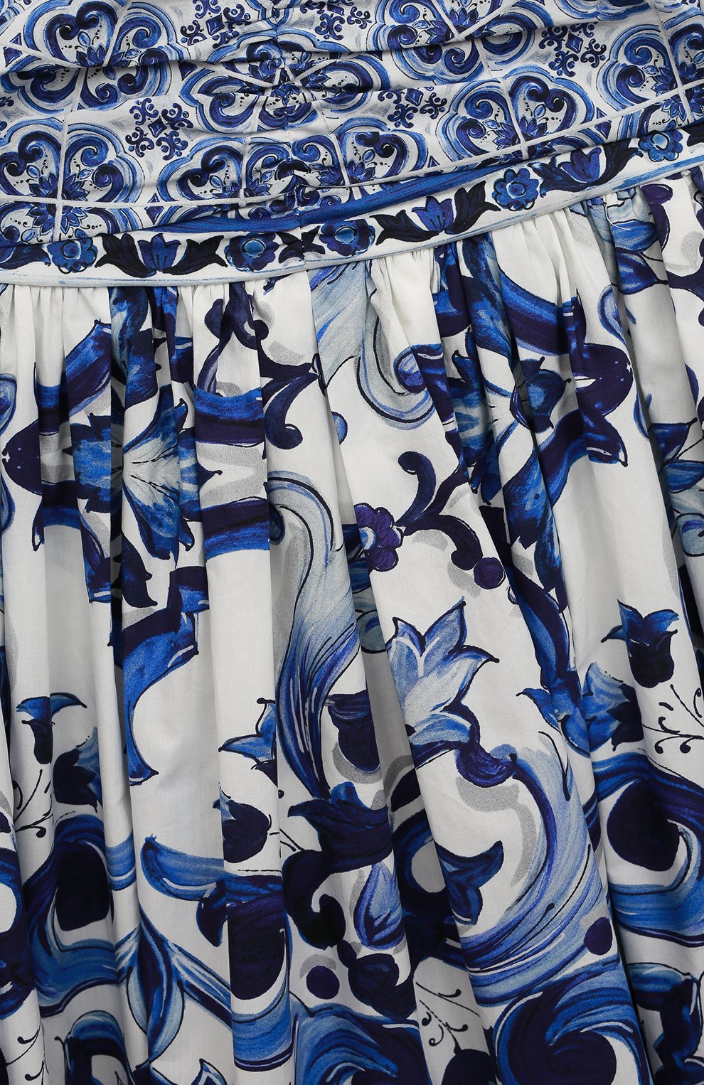 Хлопковое платье DOLCE & GABBANA, арт. L53DE7/G7EY0/8-14, фото 3