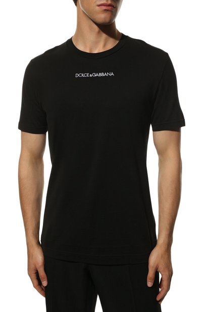 Хлопковая футболка  DOLCE & GABBANA, арт. G8JM4Z/FU7EQ, фото 3