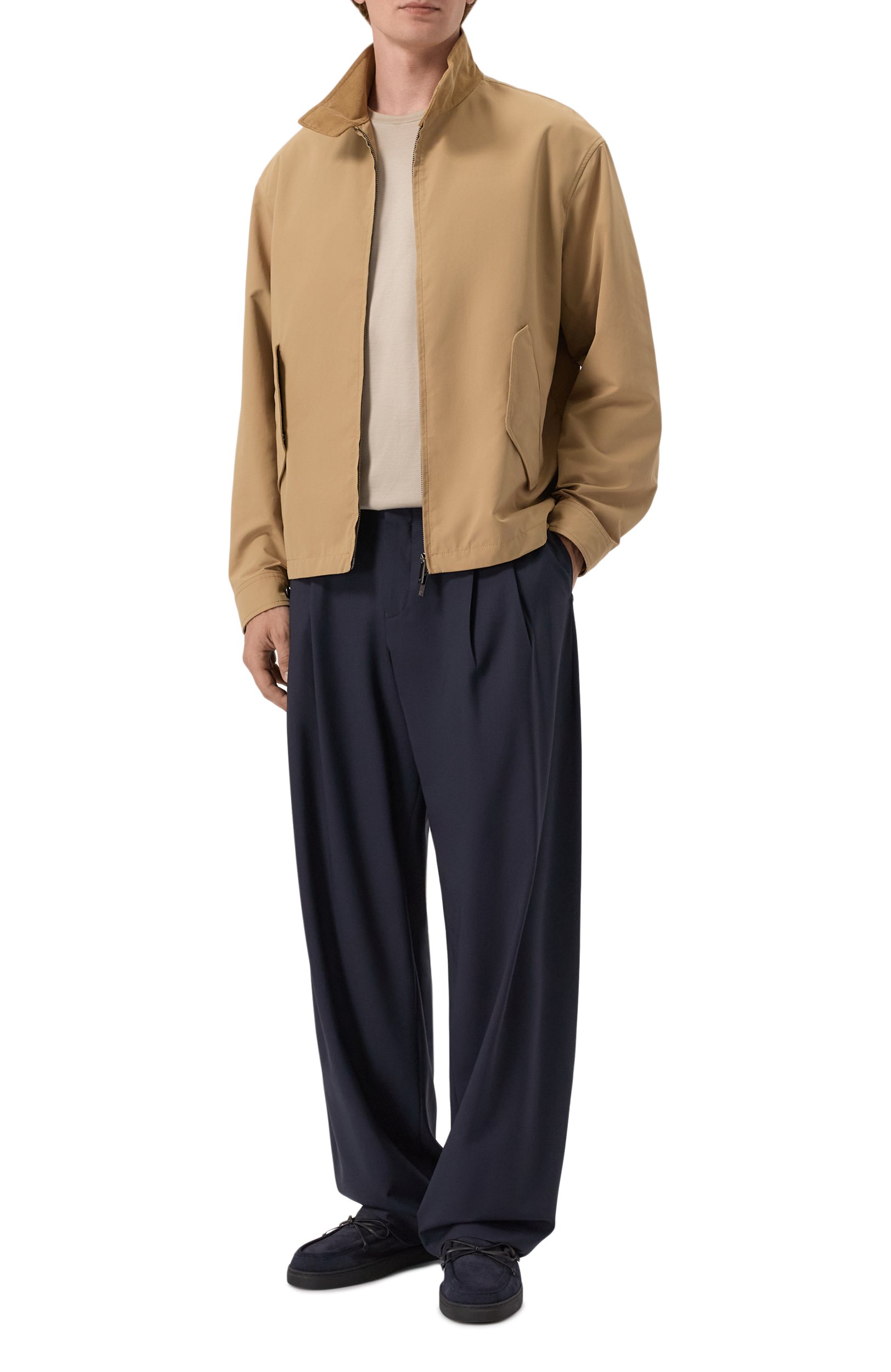 Шерстяные брюки EMPORIO ARMANI, арт. EM006934/TE22611, фото 2