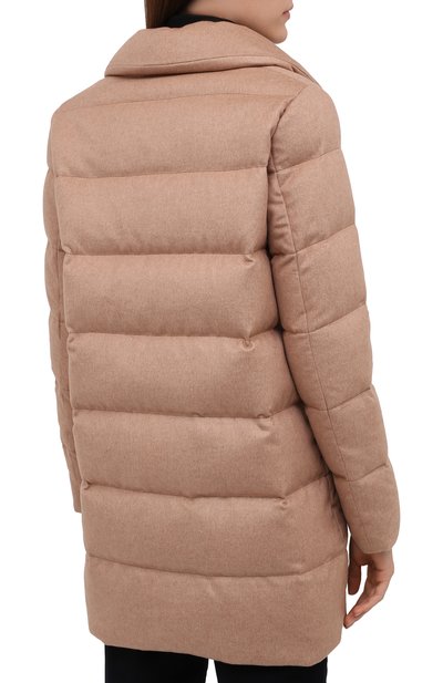 Пуховая куртка из шелка и кашемира HERNO, арт. PI1377D/38087, фото 4