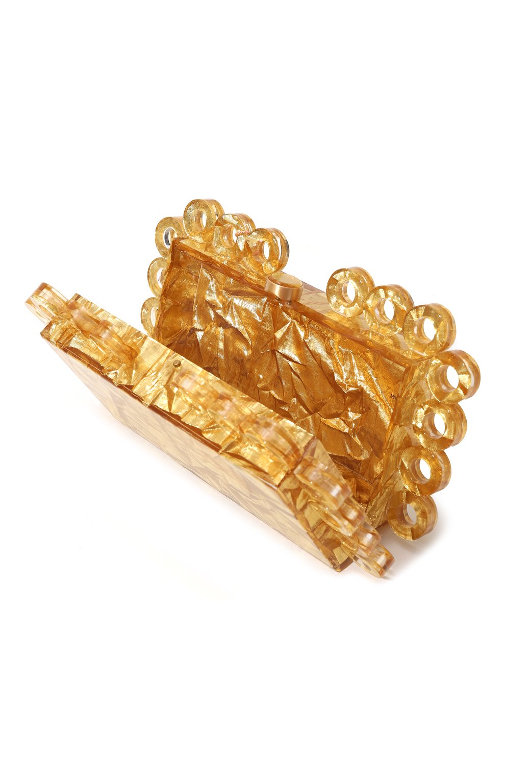 Клатч harlow CULT GAIA золотого цвета по цене 39050 руб., арт. CL1673MC, фото 5 Клатч harlow CULT GAIA, арт. CL1673MC, фото 5