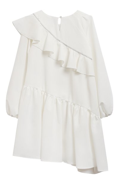 Платье MONNALISA белого цвета по цене 32385 руб., арт. 71B906, фото 2 Платье MONNALISA, арт. 71B906, фото 2