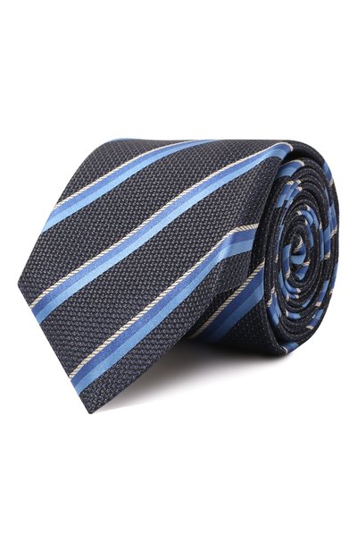 Мужской шелковый галстук CANALI, арт. 18/HJ03585