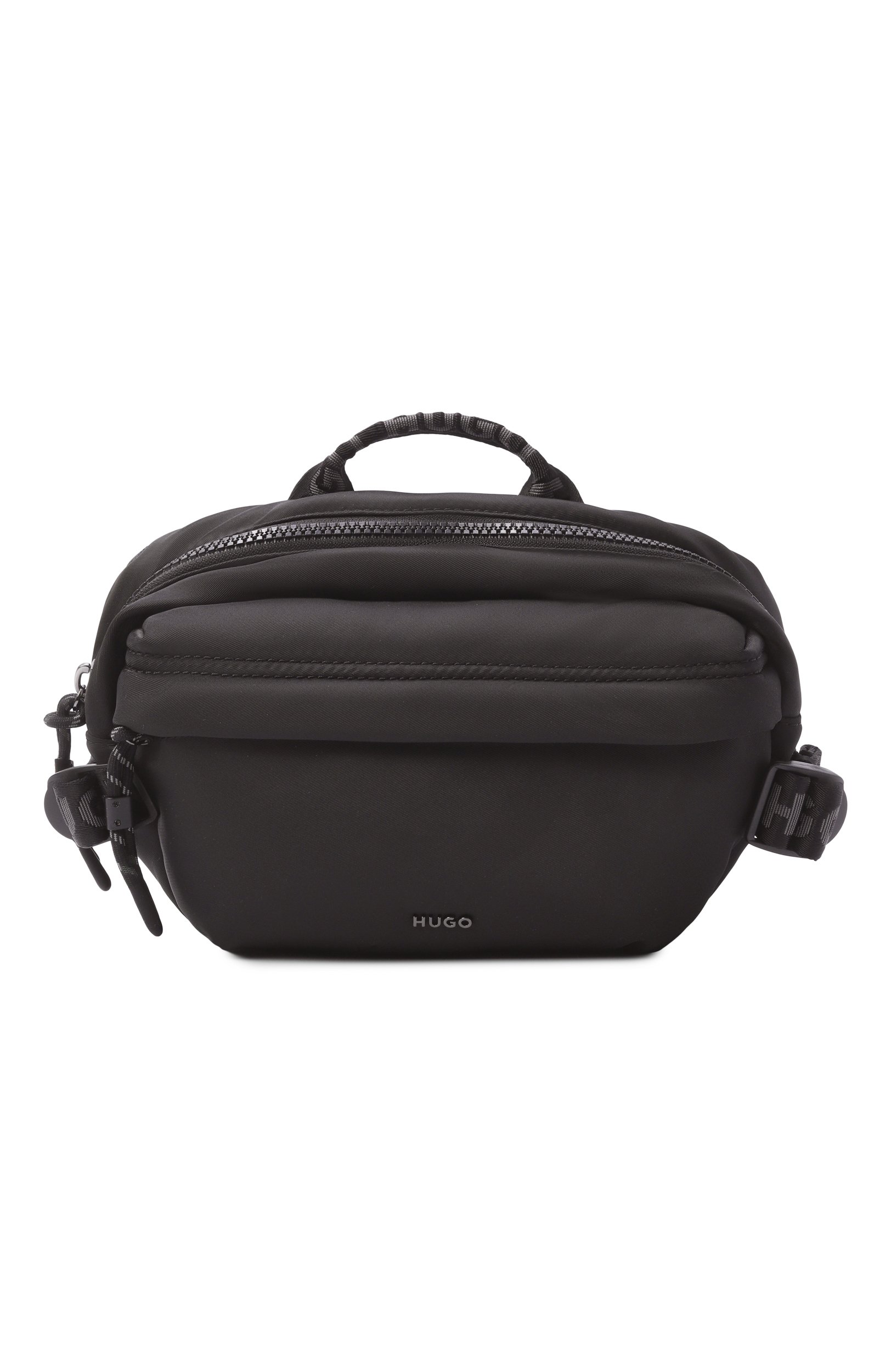 Поясная сумка ayden waistbag HUGO черного цвета по цене 17000 руб., арт. 50568383, фото 1 Поясная сумка ayden waistbag HUGO, арт. 50568383, фото 1