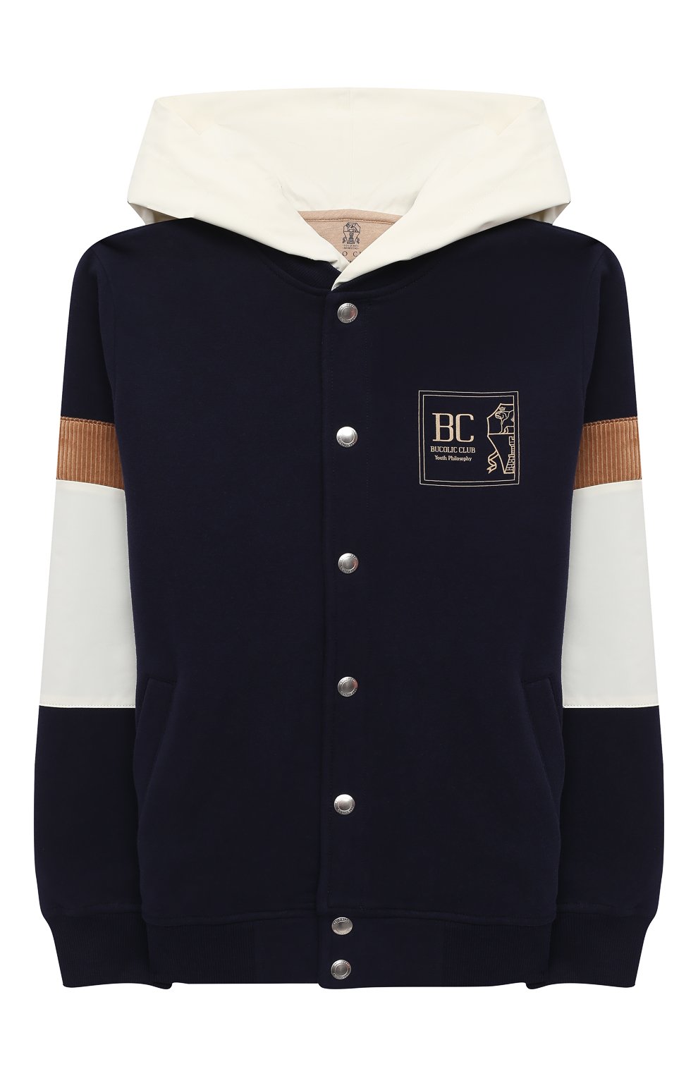 Вельветовая толстовка BRUNELLO CUCINELLI, арт. BE848E141C, фото 1