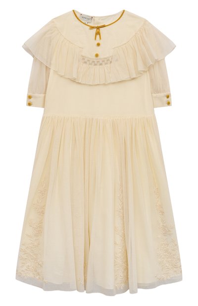 Хлопковое платье GUCCI, арт. 595348 ZADKY, фото 1