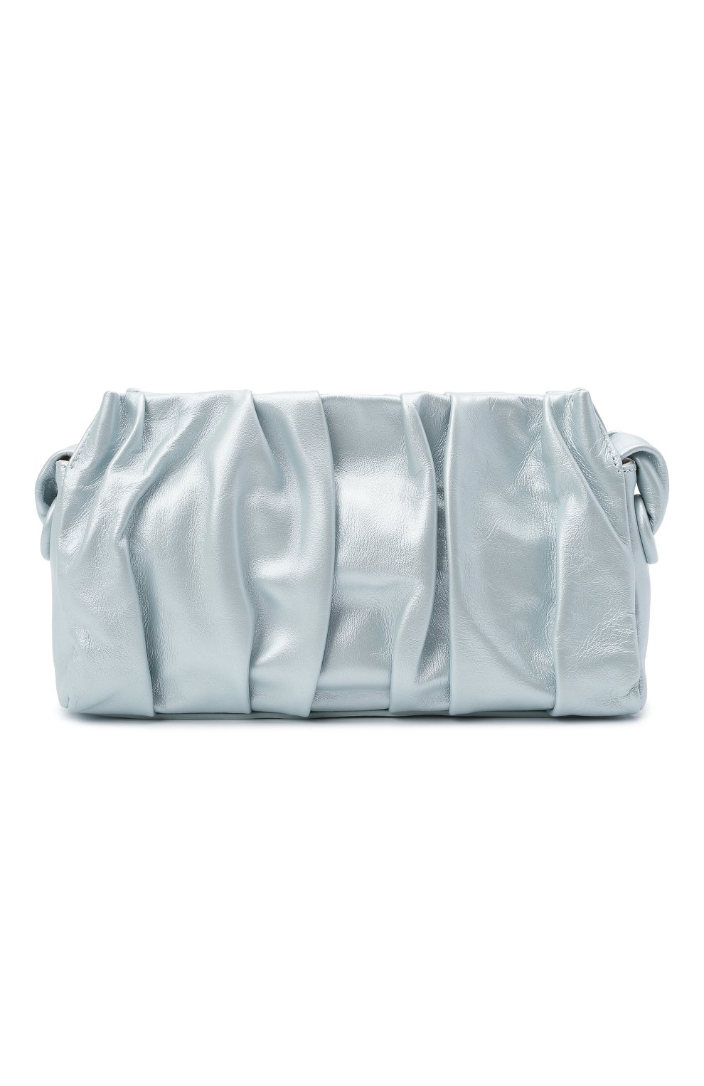 Сумка vague small ELLEME голубого цвета по цене 39950 руб., арт. VAGUE/PEARL LEATHER, фото 1 Сумка vague small ELLEME, арт. VAGUE/PEARL LEATHER, фото 1