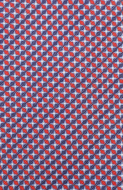 Галстук из шелка и льна BRIONI красного цвета по цене 24400 руб., арт. 062H00/P840G, фото 3 Галстук из шелка и льна BRIONI, арт. 062H00/P840G, фото 3