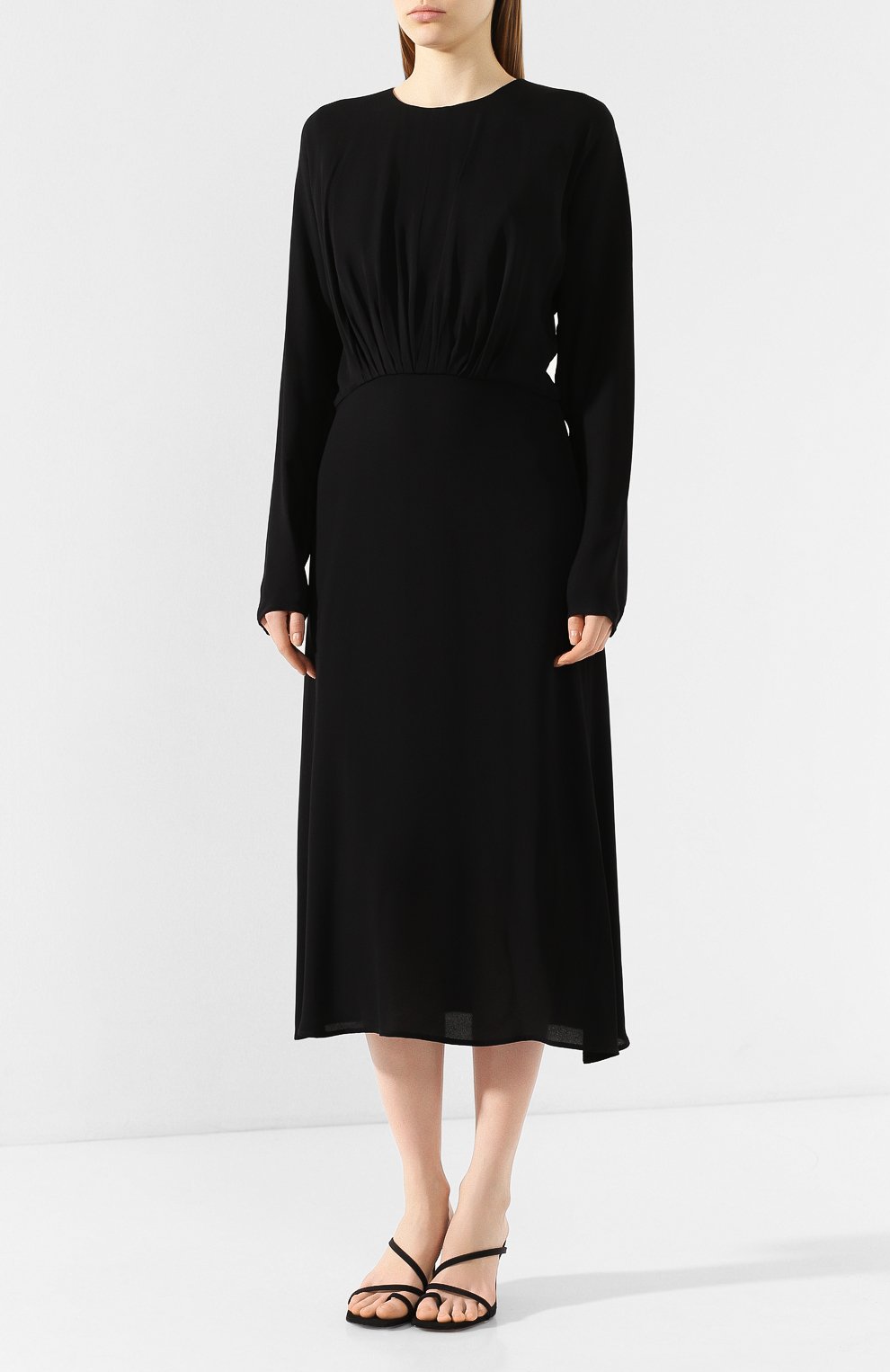 Платье из вискозы BY MALENE BIRGER, арт. Q67957002/AZ0LLA, фото 3