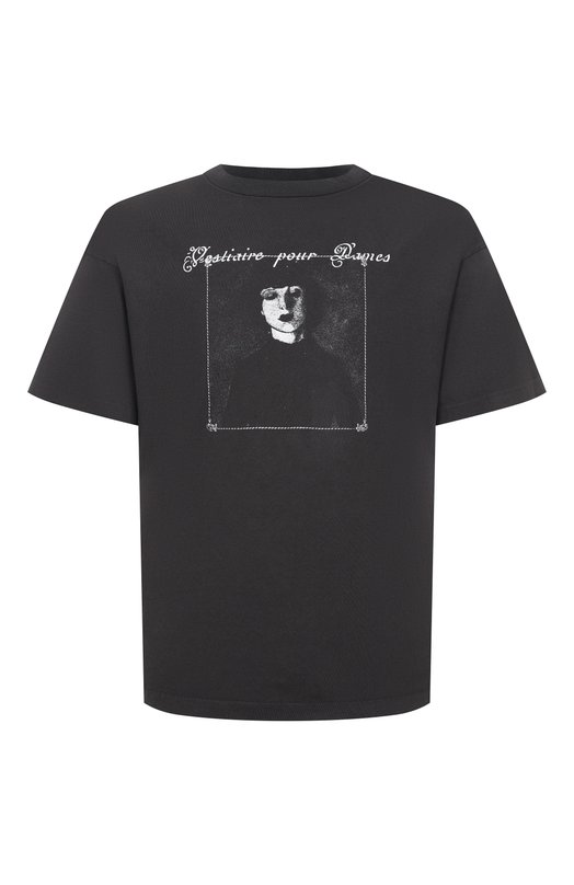 Хлопковая футболка Enfants Riches Deprimes 010-884/C0TT0N Серый 010-884/C0TT0N