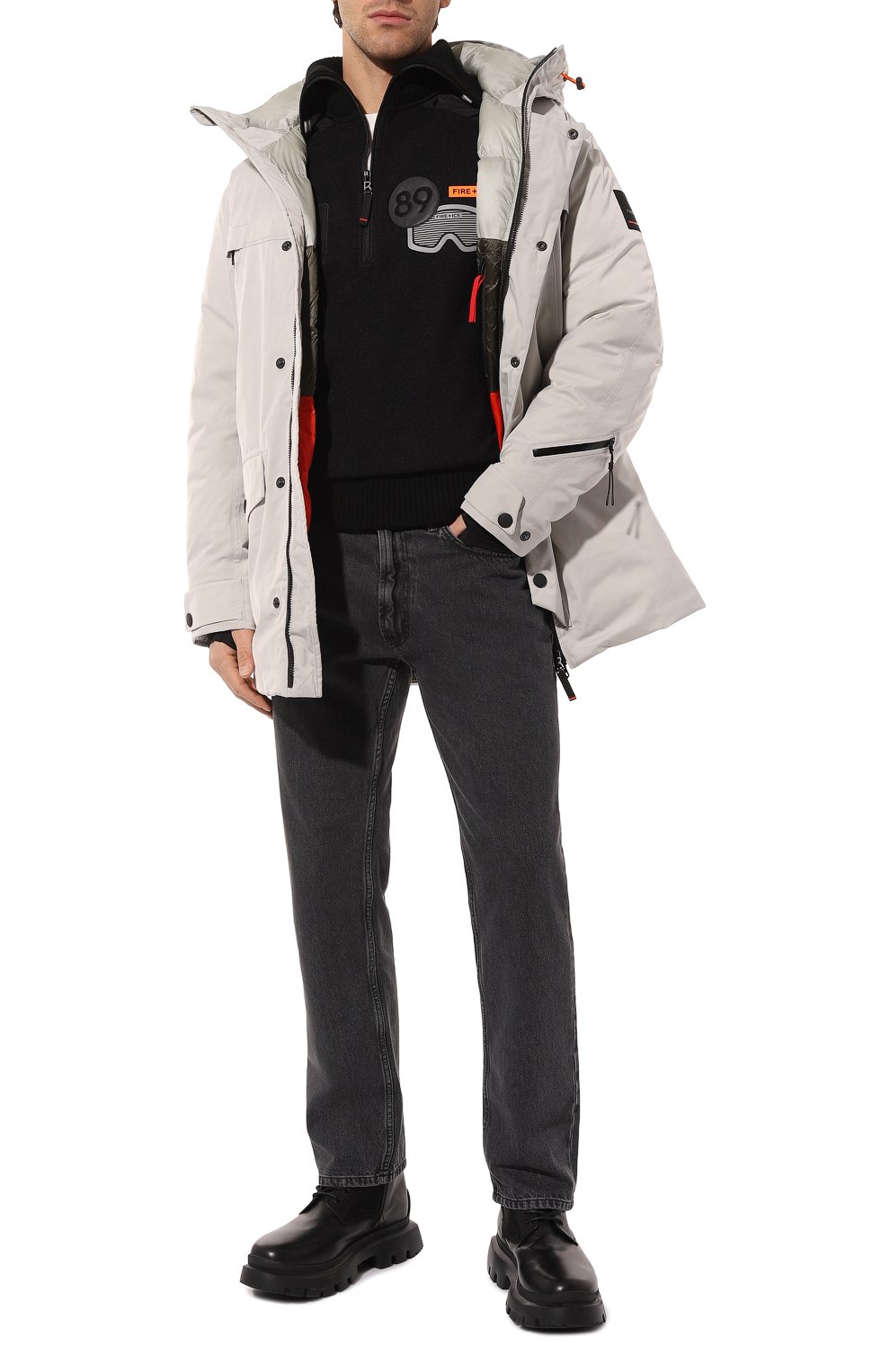Утепленная куртка BOGNER FIRE+ICE светло-серого цвета по цене 93200 руб., арт. 34327120, фото 2 Утепленная куртка BOGNER FIRE+ICE, арт. 34327120, фото 2