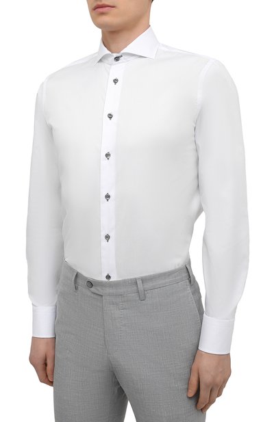 Хлопковая сорочка VAN LAACK, арт. RES0-SF05C1N/150018, фото 3