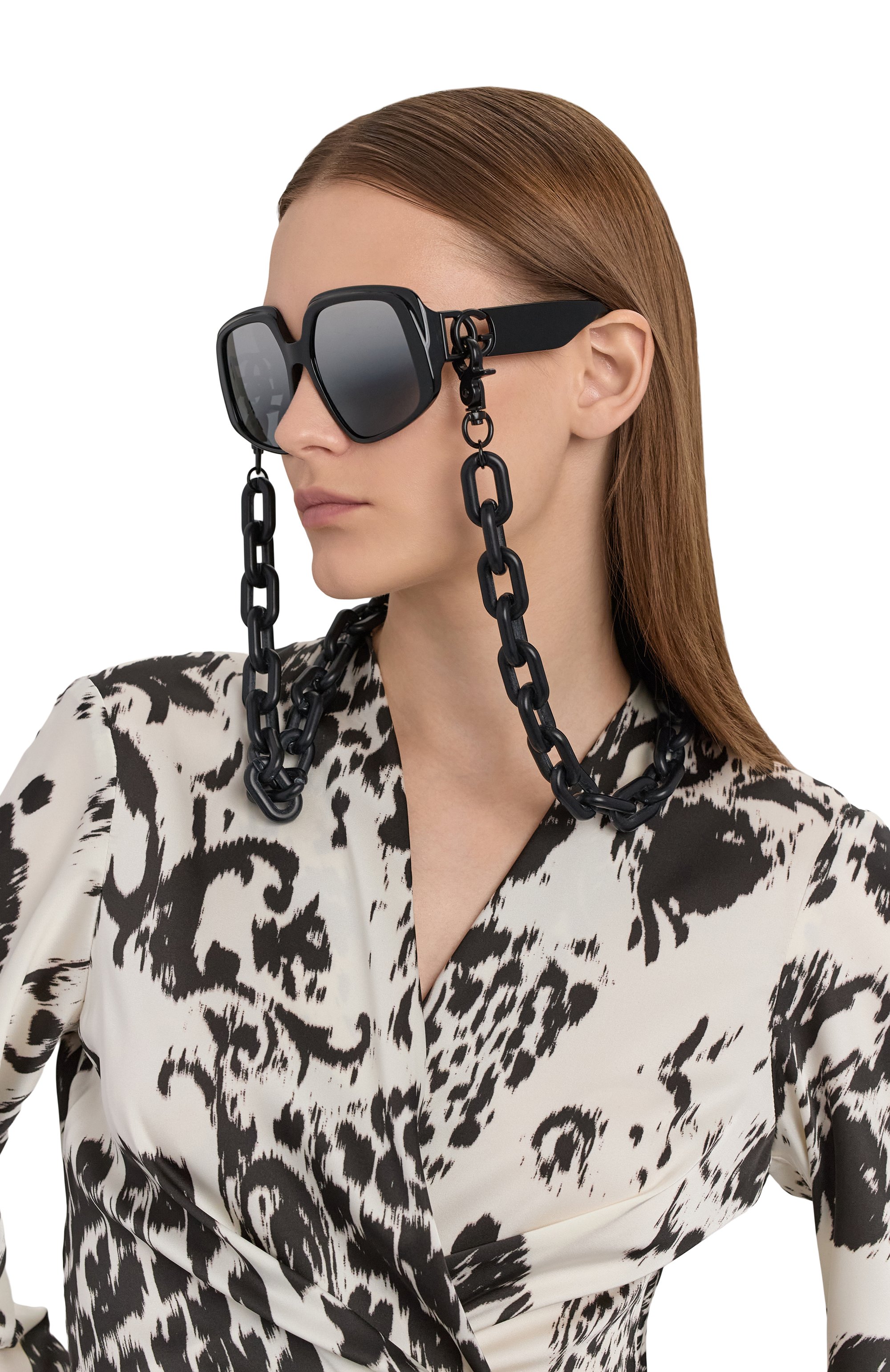 Солнцезащитные очки и цепочка DOLCE & GABBANA, арт. 4386-501/88, фото 2