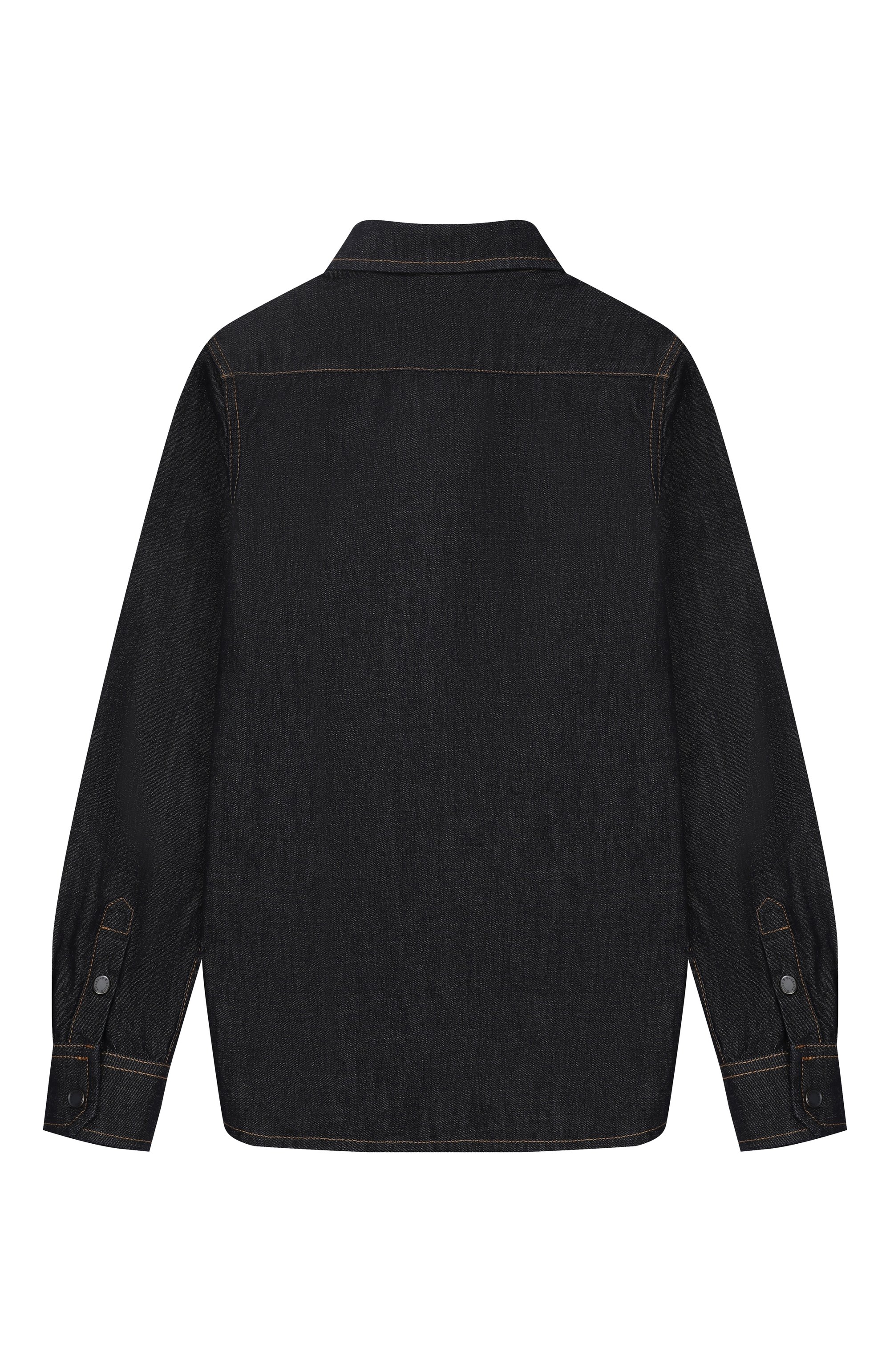 Джинсовая рубашка DOLCE & GABBANA темно-синего цвета по цене 55200 руб., арт. L44S34/LDD12/8-14, фото 2 Джинсовая рубашка DOLCE & GABBANA, арт. L44S34/LDD12/8-14, фото 2