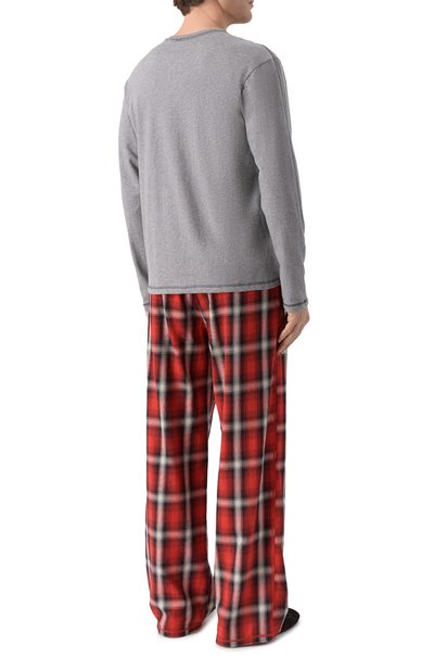 Хлопковая пижама DIESEL разноцветного цвета по цене 19850 руб., арт. A22070/0LJCA, фото 3 Хлопковая пижама DIESEL, арт. A22070/0LJCA, фото 3