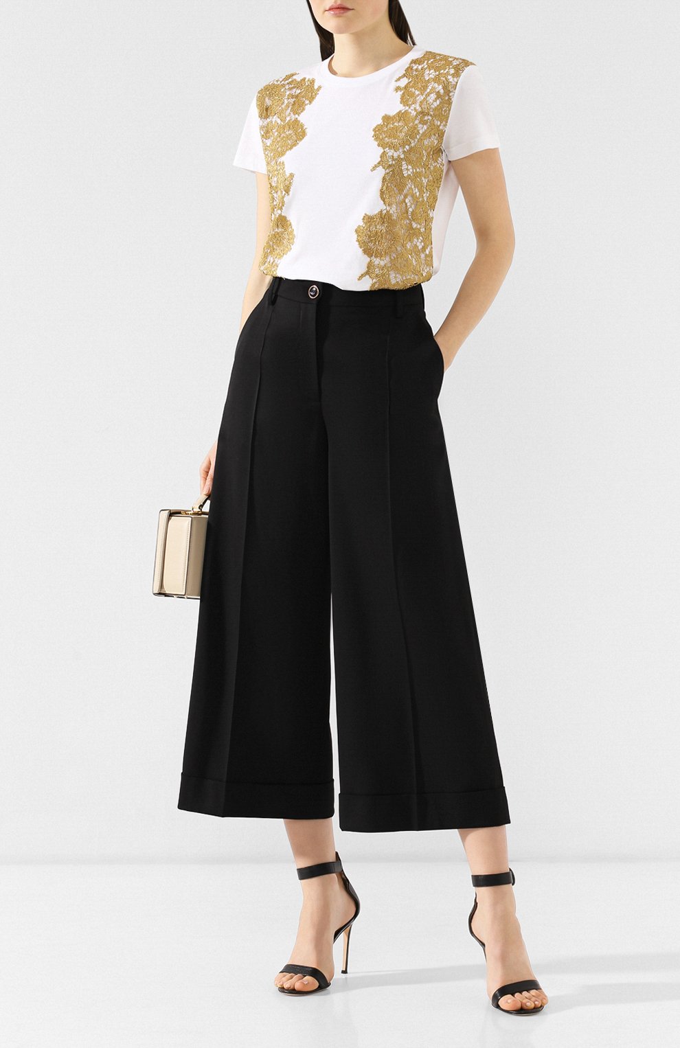 Шерстяные брюки VALENTINO, арт. RB3RB2X54GH, фото 2