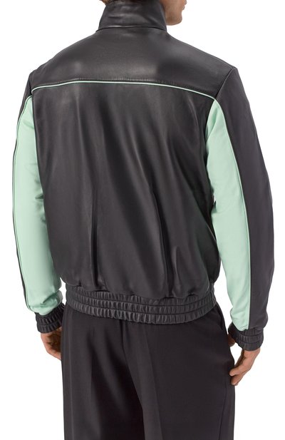 Кожаный бомбер CASABLANCA, арт. MPF25-JK-382-01, фото 4