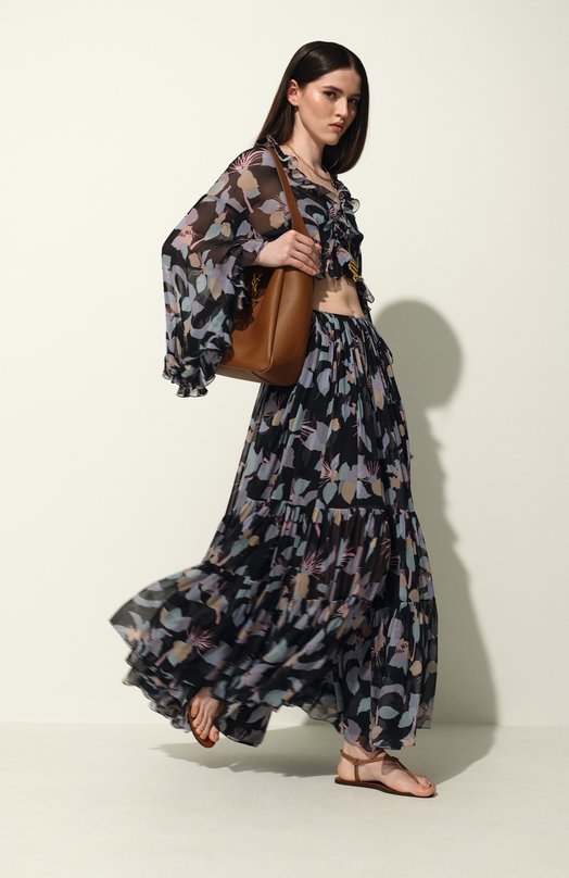 Юбка Chloé CHC25SJU50343 Чёрный  CHC25SJU50343 Фото 7