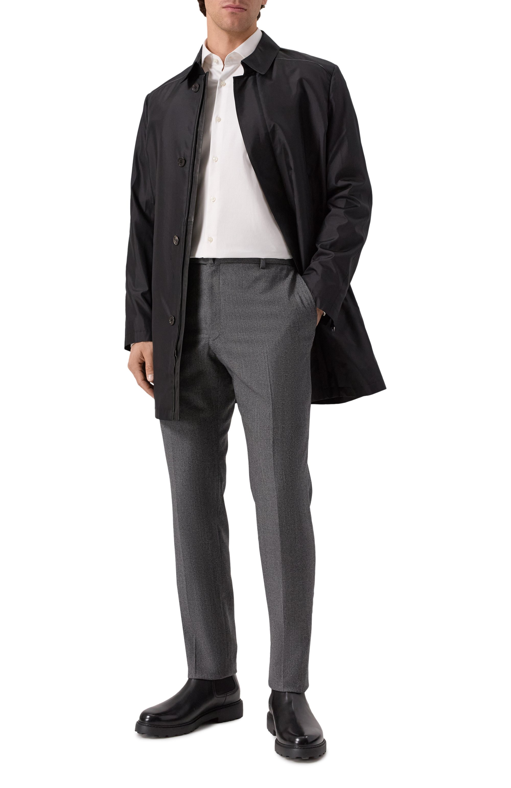 Хлопковая сорочка BOSS, арт. 50470583, фото 2