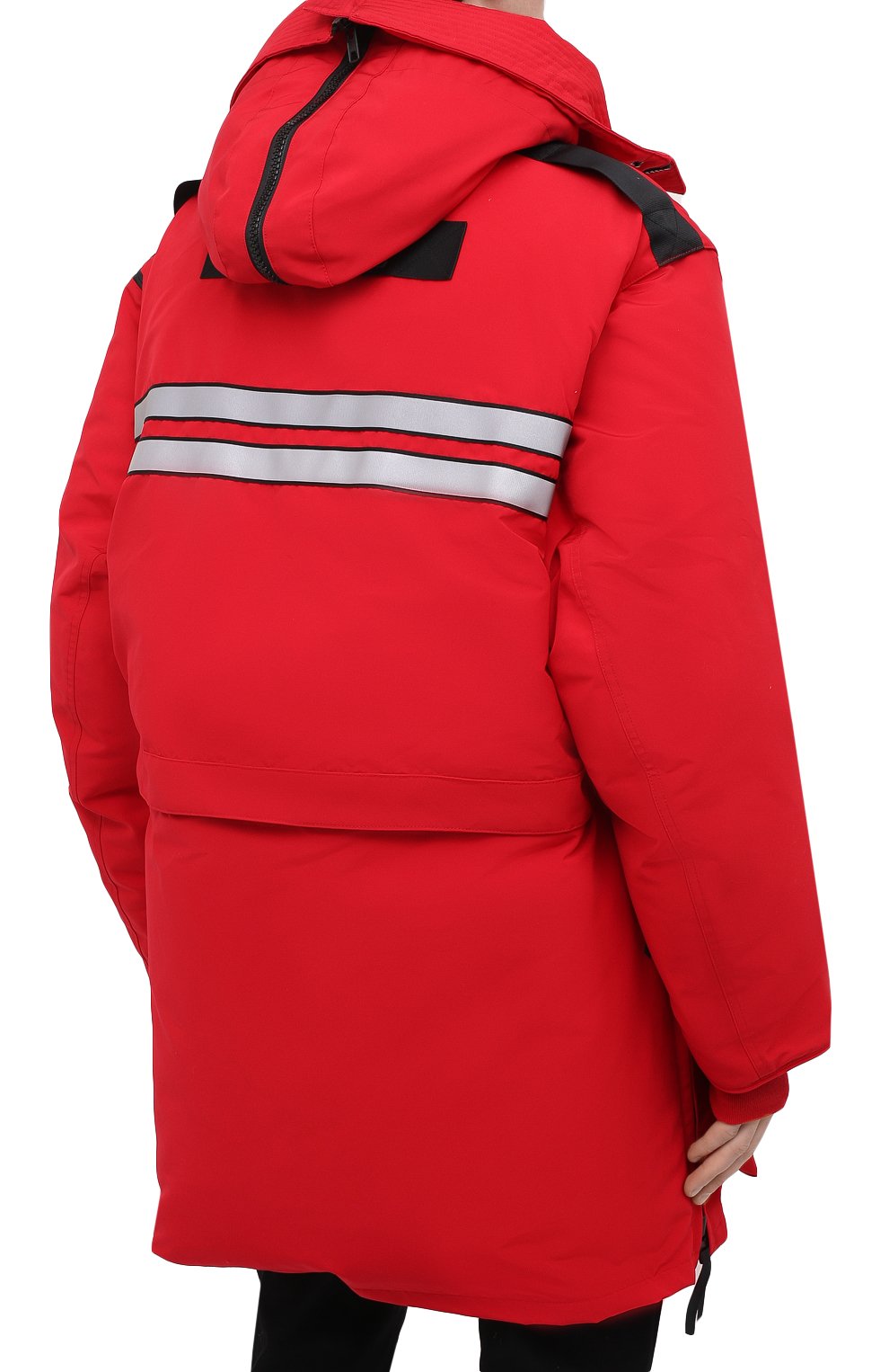Пуховая парка snow mantra CANADA GOOSE красного цвета по цене 199500 руб., арт. 8800MC, фото 4 Пуховая парка snow mantra CANADA GOOSE, арт. 8800MC, фото 4
