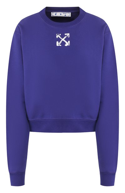 Женский хлопковый свитшот OFF-WHITE, арт. 0WBA026S20FLE0044501