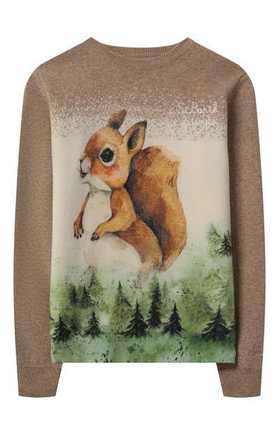 Пуловер из шерсти  и вискозы MC2 SAINT BARTH, арт. STBK PRINCESS W/01745G, фото 1