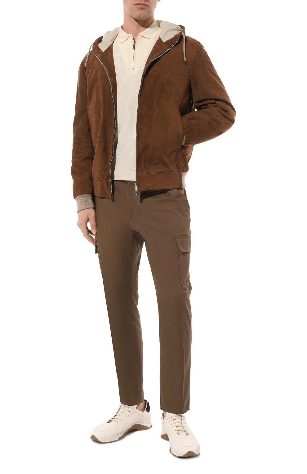 Замшевый бомбер BRUNELLO CUCINELLI, арт. M0PCL1957, фото 2