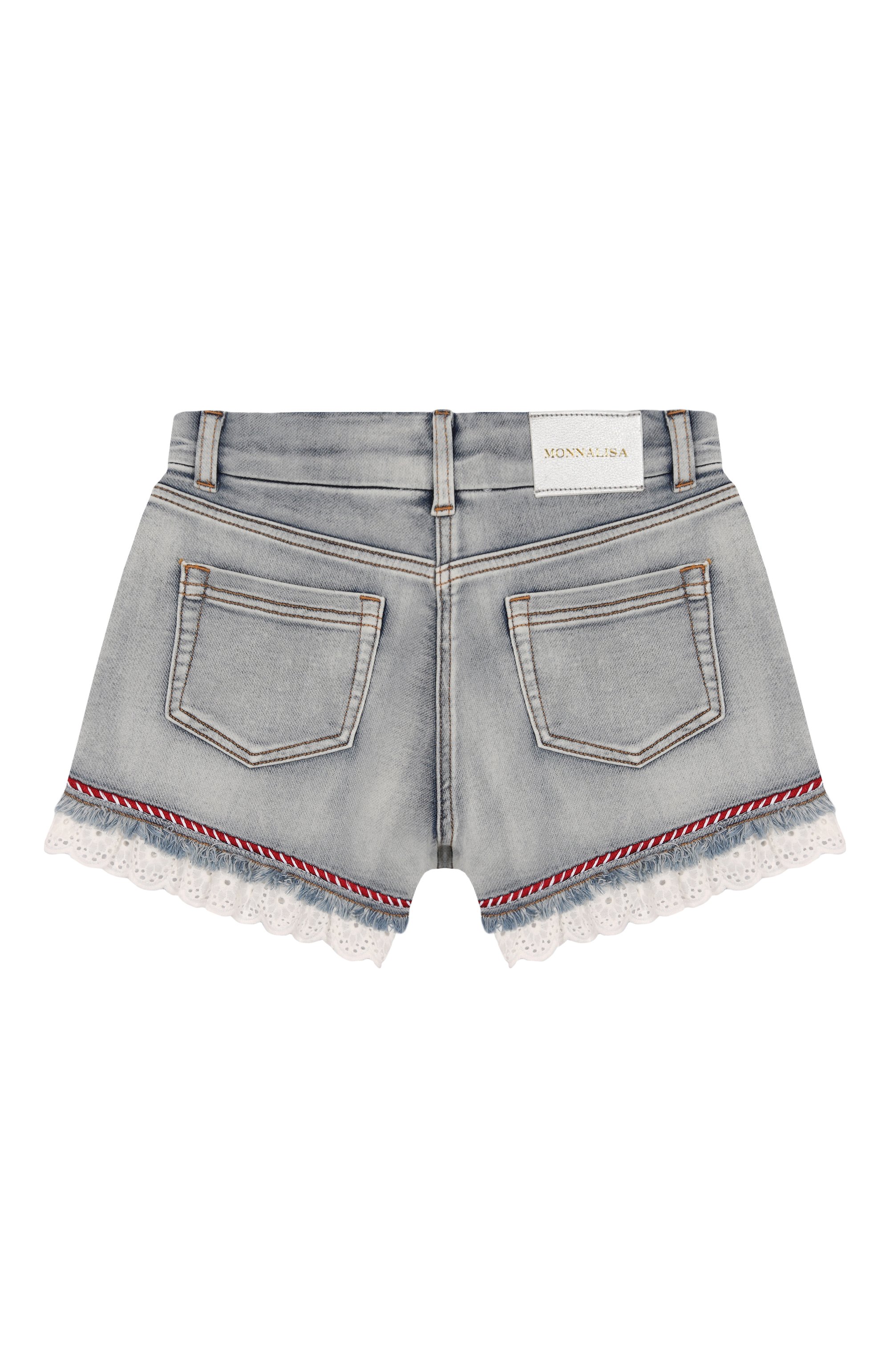 Джинсовые шорты MONNALISA, арт. 19E420NP, фото 2