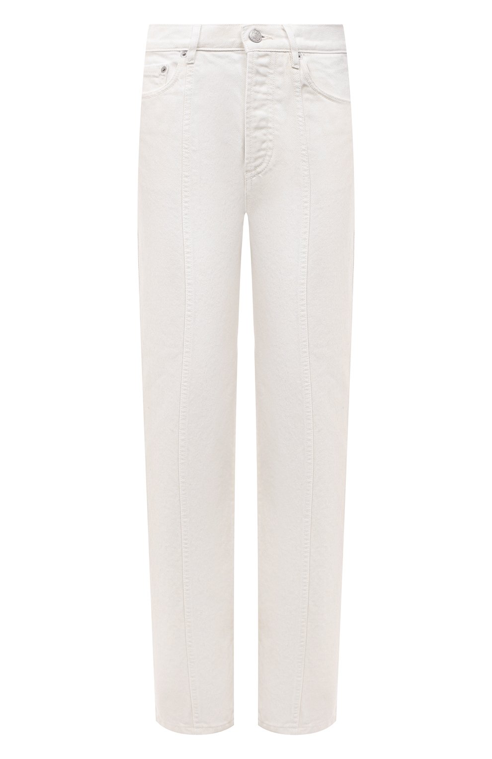 Джинсы DRIES VAN NOTEN белого цвета по цене 48100 руб., арт. 222-012413-5421, фото 1 Джинсы DRIES VAN NOTEN, арт. 222-012413-5421, фото 1