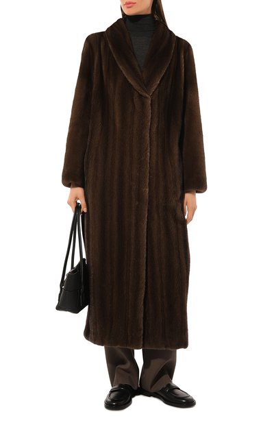 Шуба из меха норки GIULIA GURMAN, арт. CJ24642130DB5, фото 2