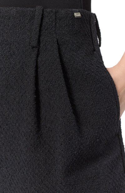 Твидовые шорты HERNO черного цвета по цене 34850 руб., арт. PT000134D/13241, фото 5 Твидовые шорты HERNO, арт. PT000134D/13241, фото 5