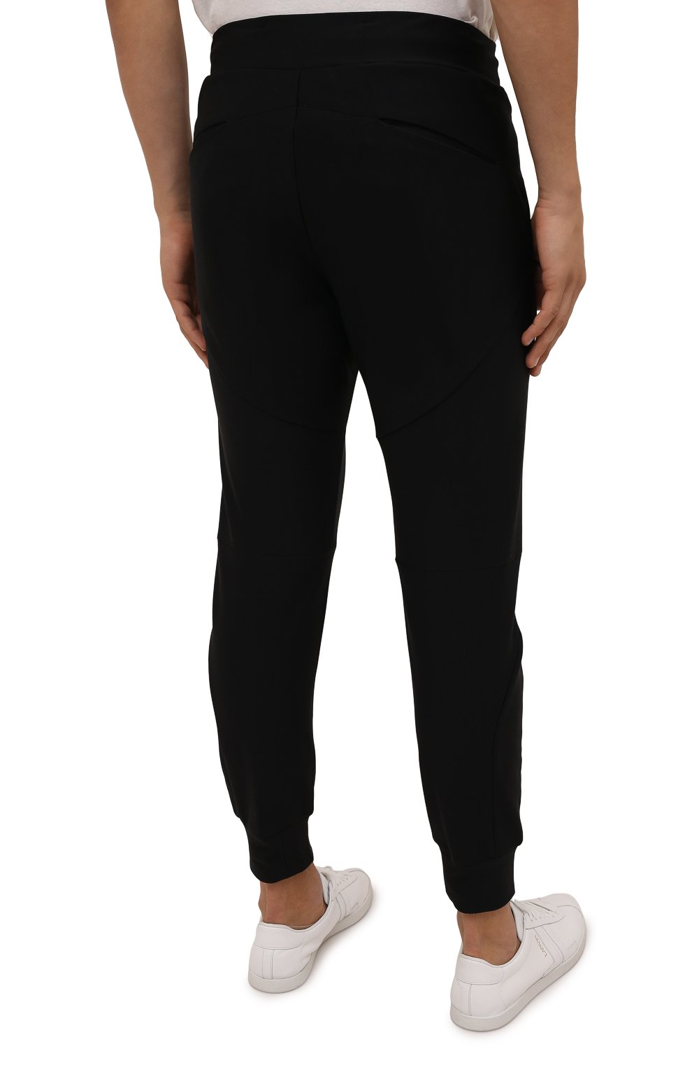 Джоггеры KAZUYUKI KUMAGAI черного цвета по цене 40950 руб., арт. AP12-250, фото 4 Джоггеры KAZUYUKI KUMAGAI, арт. AP12-250, фото 4